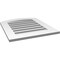 Ekena Millwork Arch Top Surface Mount PVC Gable Vent: Non-Functional, w/ 3-1/2"W x 1"P Standard Frame, 22"W x 24"H GVPAR22X2401SN - alternate 5